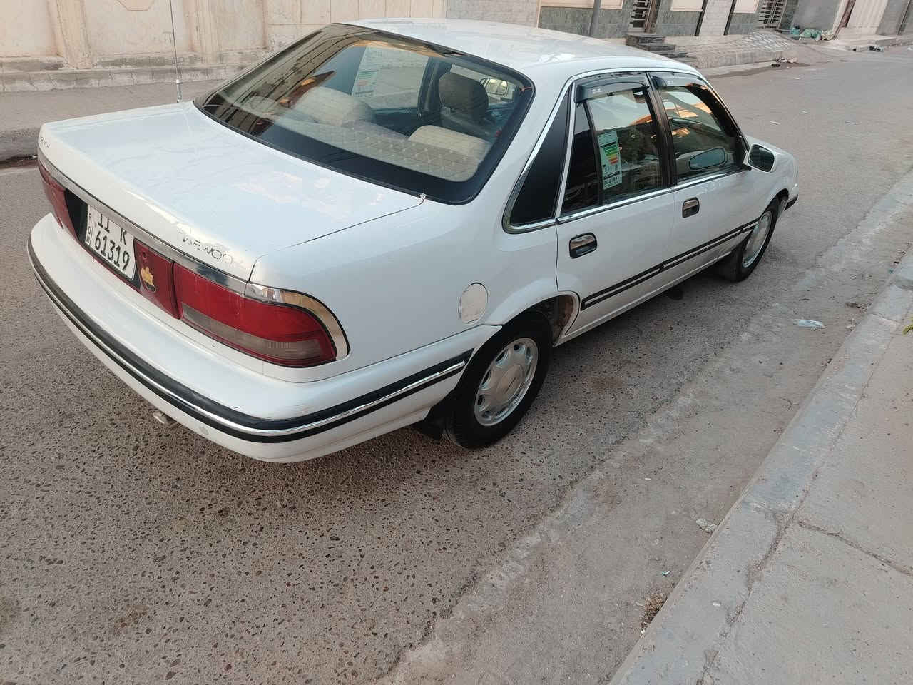 السلام عليكم من رخصة ادمن دايو برنس موديل 1995رقم بغداد تحويل مباشر السعر 35وبيه مجال العنوان الفلوجه رقم الهاتف *********** و***********

