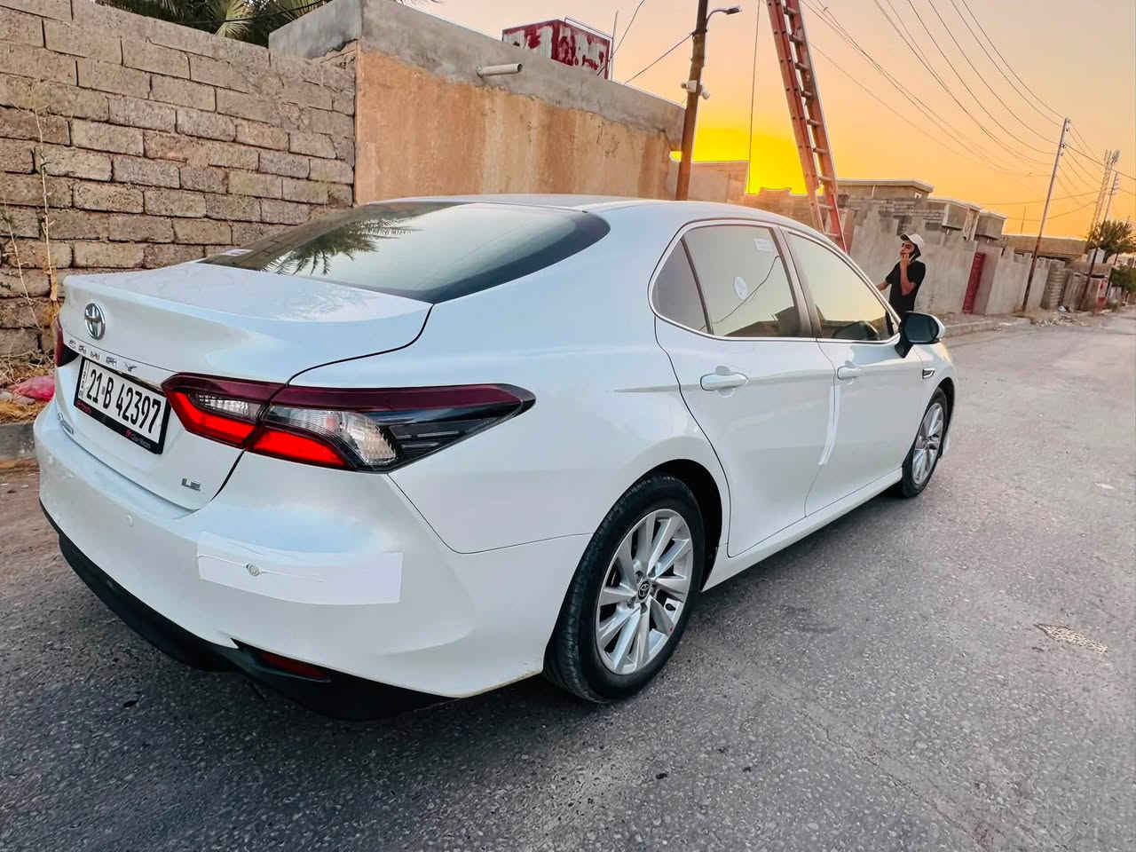 كامري 2024 خليجي LEمكفوله كفاله عامه السونار مرفق بالمنشور  ماشيه 100 حقيقي سياره وضع شركه السعر 235 بي مجال للستفسار *********** مكاني صلاح الدين بيجي ناحية الحجاج
