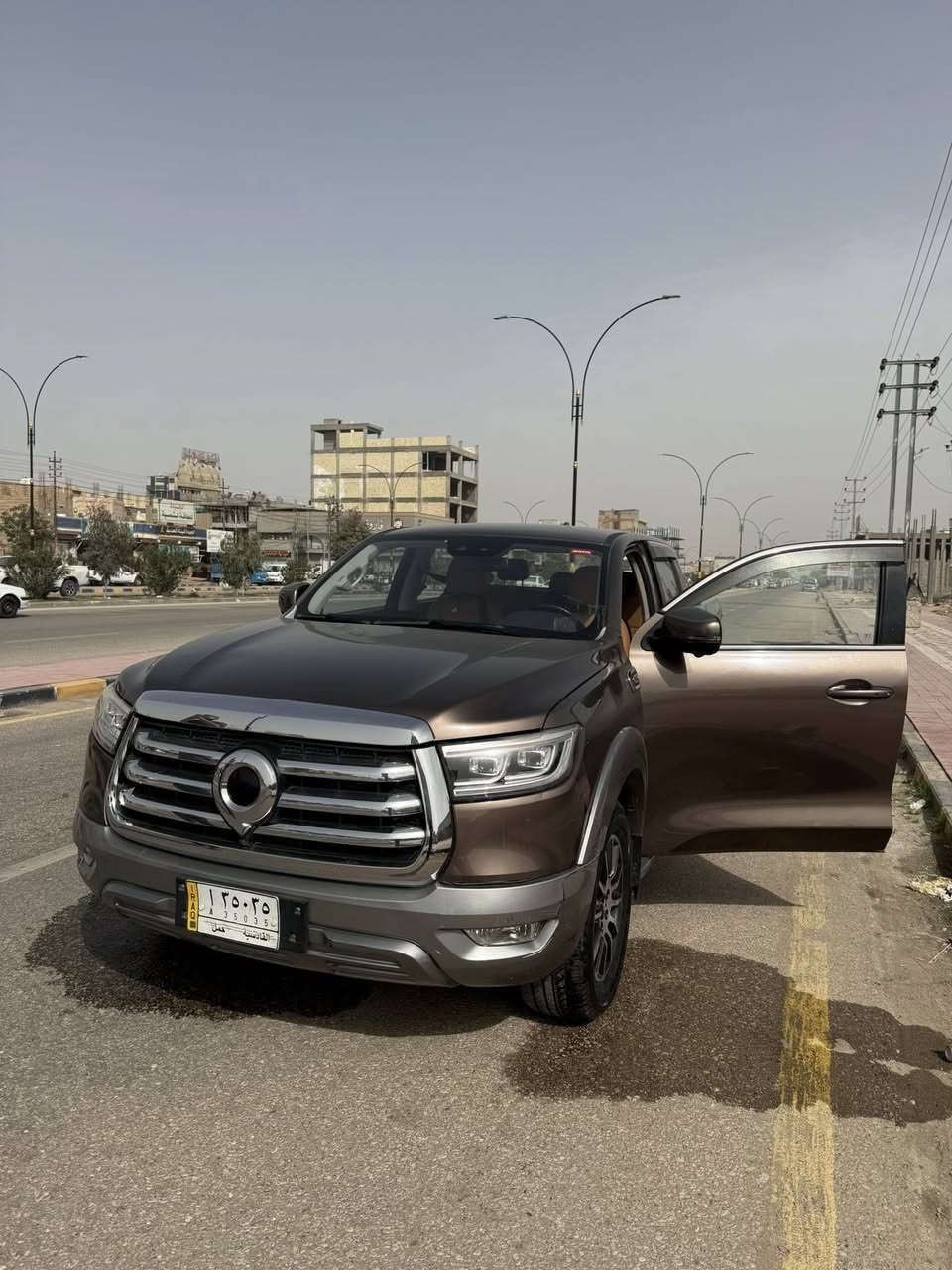 بيك اب كريت وول باور 2021
رقم القادسيه ( حرة ) تحويل ثاني يوم 
محرك 4 سلندر حجم 2000 توربو بانزين 196 حصان كير اوتوماتيك الماني 8 ) ZF نمر)
 مواصفاتها جداا كثيرة راح اذكر جزء منها ( شاشة كبيرة نڤيكيشن ، ٤ كاميرات , نقاط عمياء ، رادارات ، حساسات امامي وخلفي ، بصمة ، تشغيل عن بعد , دفع رباعي دبل اكسل، ديفلوك ,٣ انظمة قيادة ، تبريد قطعتين ، كشنات جلد نابا و الامامية كهرباء ، سيمي اوتو بارك ، لايتات عدسات زينون ، اوتو هولد ، شاحن وايرليس، تدفئة كشنات و ستيرن ، كامرات ٣٦٠ درجه ...

السيارة بيه دحجات بدون تبديل بدون صبغ 

السيارة عارضة ب ١٥٠ وبيه مجال بسيط 

مكان السياره نجف 

استفسار ‭٠٧٧١ ٩٢٢ ١١١٨‬ واتس
