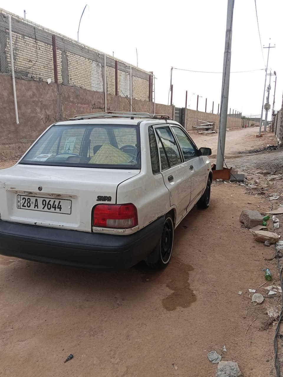 اسلام عليكم سيارة سايبة موديل 11تبريد تدفئة شغال تخم تاير كهربائيات كلها شغالة مكفولة من الضربة شواصي ماملعوب بيهن جدد رقم نگليزي رسمي مداور مباشر گير محرك كفالة سيارة جاهزة سعر 32وبيهة مجال  عنواني النجف استفسار اكثر اتصال ***********
