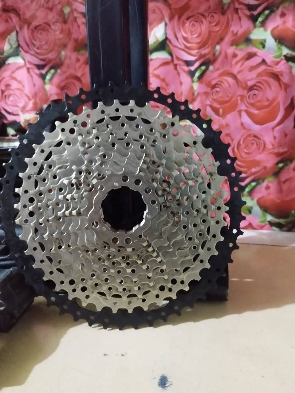 السلام عليكم روله تمرين اصليه مع قواعد عدد 8 شيمانو اصليه مع دشلي 9 نمر مع خوذه عدد 2 مع أقراص بريك دسكات للاستفسار المراسله واتساب او الاتصال ***********
