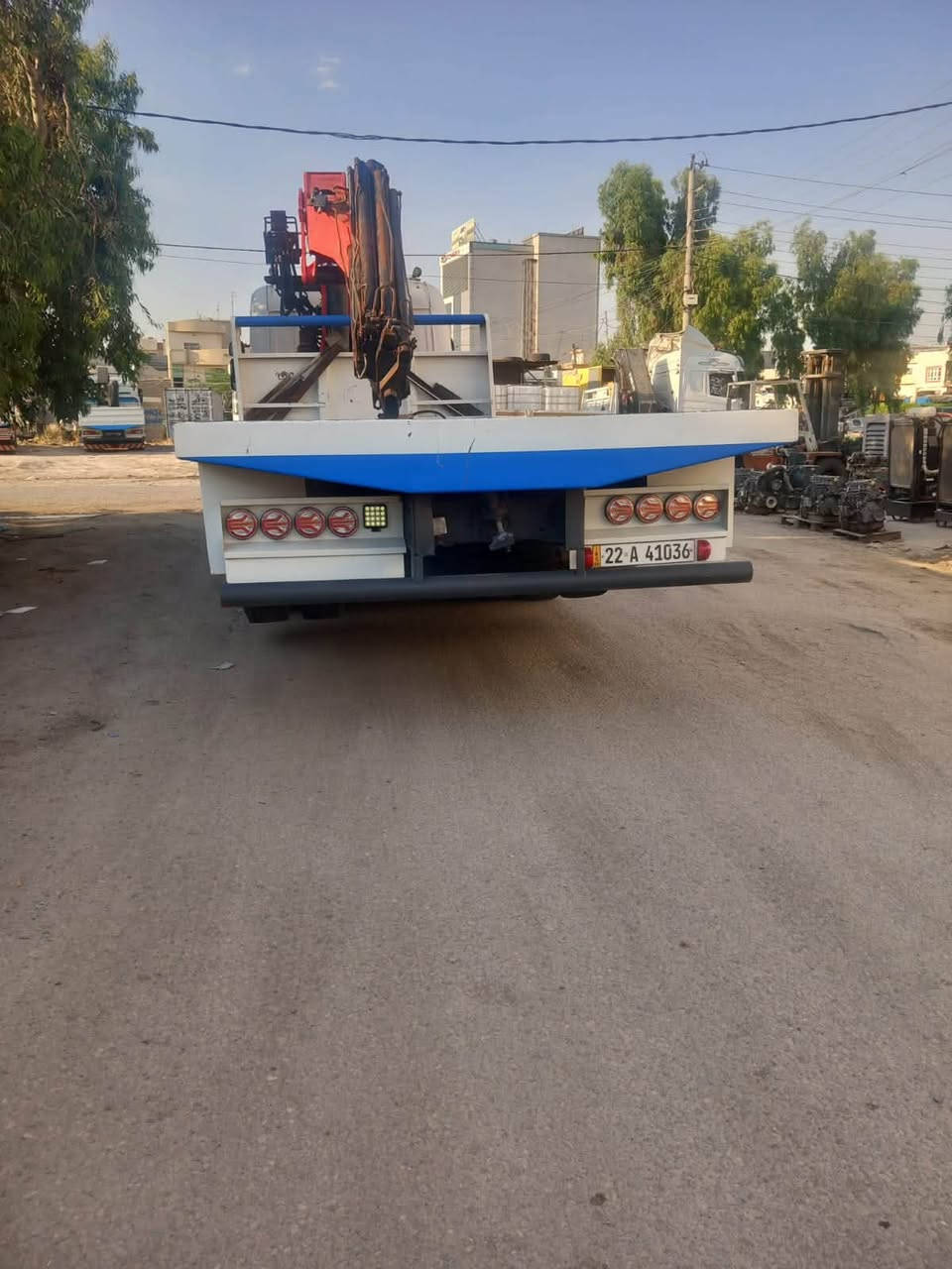 للبیع کامل
مودیل ۱۹۹٦ کیر ٤+٤

محرك ۳۱٠ پمنوزل

کرین ۱۲ طن ۸سلایت ۲ یدوی

ریموت 

مکان اربیل 

سعر ٤٥٠ مجال

٠۷٥٠۳٦٦۷٠۷۱ واتساپ
