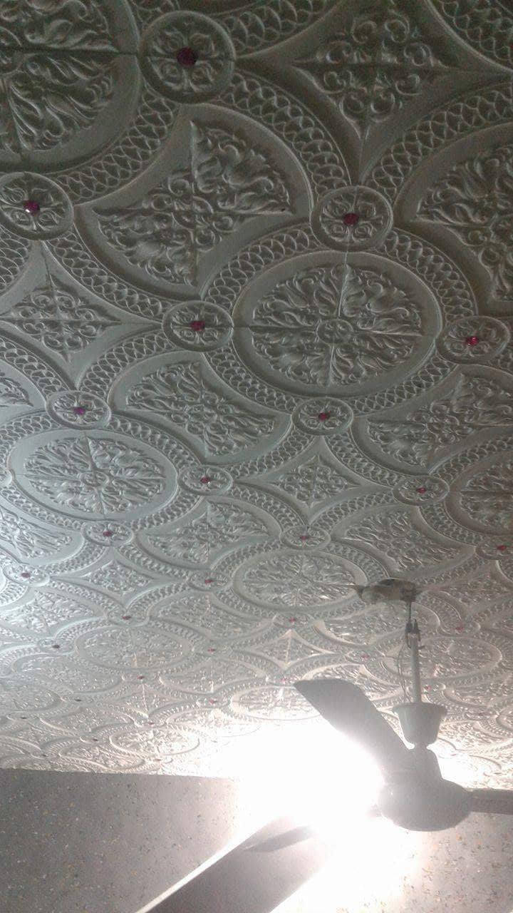 جزء من اعمالنا لسقوف الثانويه
وعمل الفلين لسقف
*********** زين العابدين
