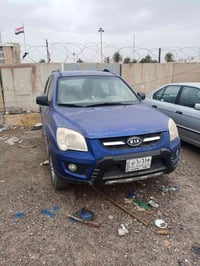 كيه سبورتاج موديل 2008 سياره مكفوله بلاديه وارد خليجي رقم 077066479936...