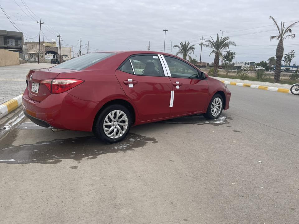 كورلا 2018 امريكي 
محرك 1800 
رقم واسط الجديد
 
حادثهه جاملغ امامي بدون دواخل بيهه رشات صبغ بسيطه بالعراق 

سياره احلى من الصور  حداديه تخم تاير 

مكان السياره الكوت مركز المدينه 

السعر 116 وبيهه مجال بسيط 
   —————

***********
