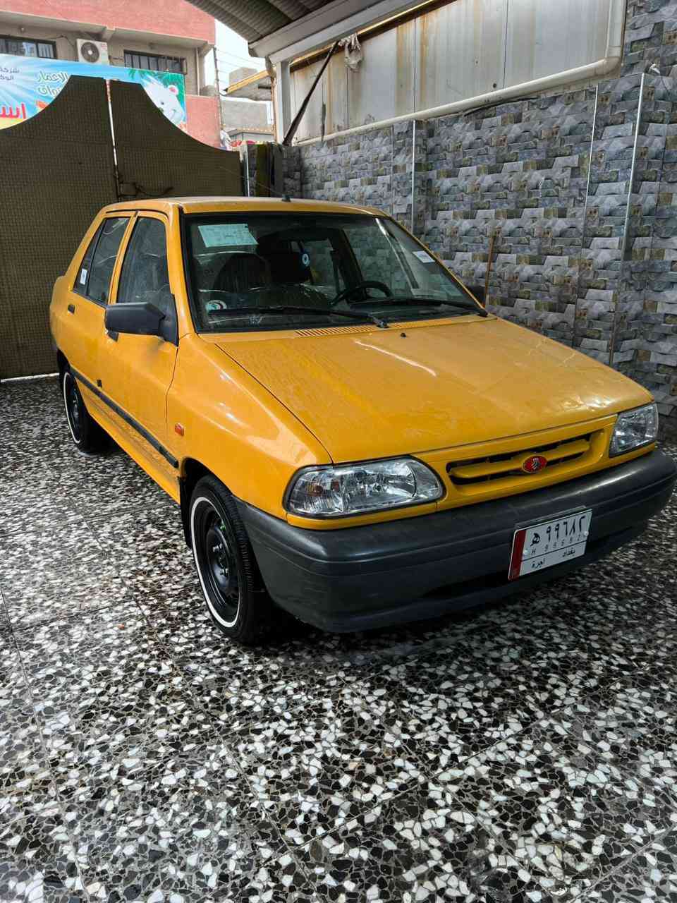 السلام عليكم سايله موديل ٢٠١٨مكفوله سياره جديده تخم تاير خط ابيض جديد مدوشمه محرك كير صدر تبريد كله جديد عله وضعيت شركه رقم الهاتف ***********غير متواجد عل فيس بغداد
