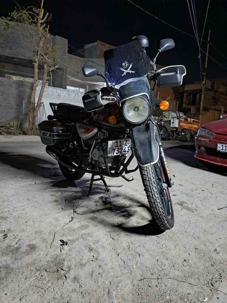 سلا عليكم دراجه بوكسر للبيع مرقم نكليزي جبلي دراجه جاهزه مكان بغداد ***********
