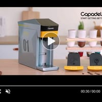 مكينة قهوة • كبسولات • عملاقة