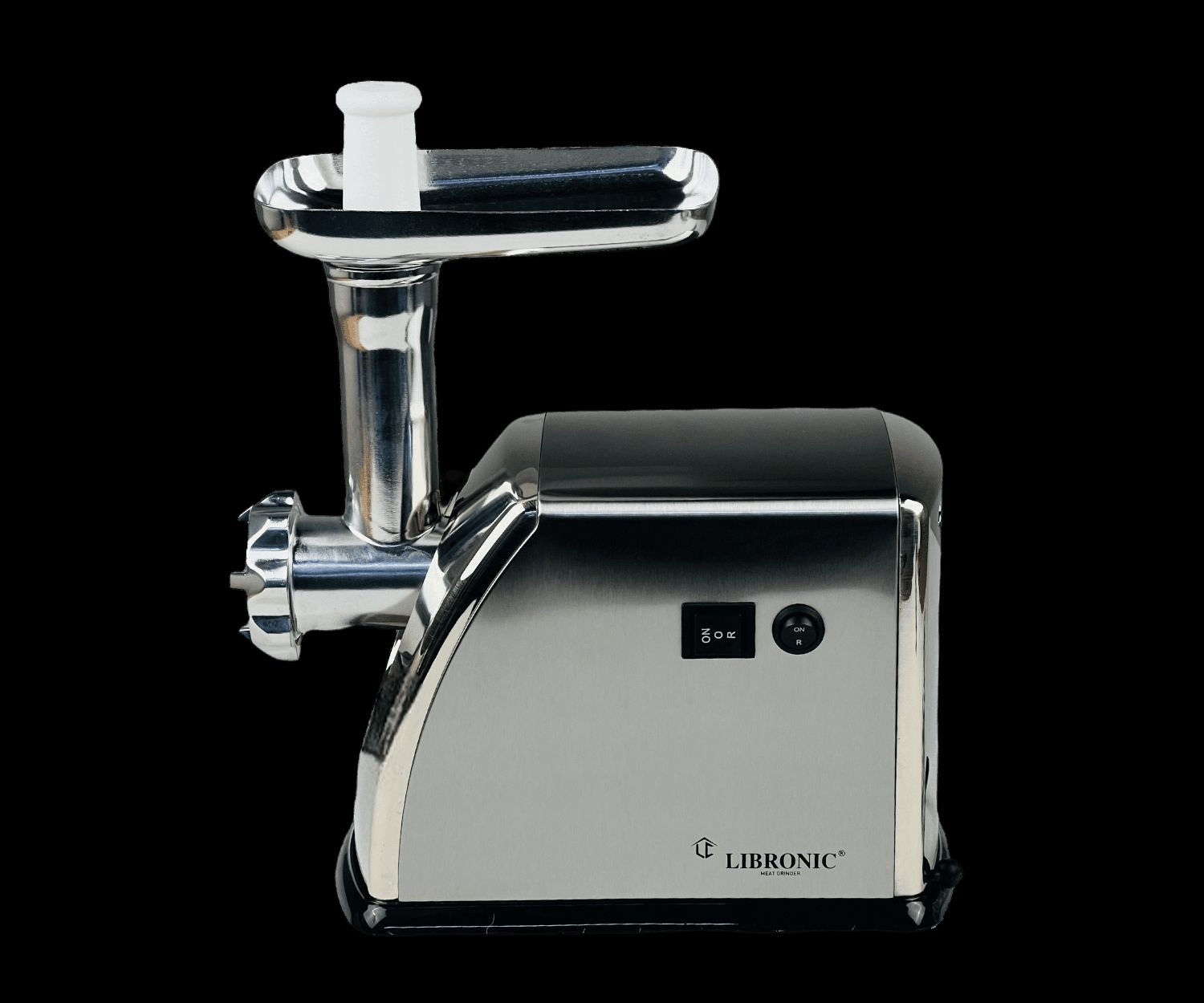 مثرامة لحم LIBRONIC الاحترافية - قوة وكفاءة في مطبخكِ 🥩✨
​المميزات والمواصفات:
​سهولة الاستخدام: تتميز بتصميم عملي يسهل عملية الفرم اليومية.
​شفرات حادة: مصنوعة من الفولاذ (الستيل) المقاوم للصدأ وعالي الجودة لضمان فرم ناعم ومتجانس.
​خيارات متعددة: توفر ثلاث درجات مختلفة لفرم اللحوم حسب حاجتكِ.
​وظيفة عكسية: تحتوي على وظيفة عكسية (Reverse) لمنع الانحشار وتسهيل العمل.
​ملحق السجق: يأتي معها أنبوبة مرفقة خاصة لتشكيل النقانق بالحجم والشكل الذي تفضلينه.
​سهولة التنظيف: المنتج مصمم ليكون قابلاً للفك بالكامل مما يسهل تنظيفه بعد الاستخدام.
​القوة والقدرة: تعمل بمحرك قوي جداً بقدرة 3000 واط.
​طول السلك: تأتي مع سلك كهرباء بطول 100 سم.
​الموديل: LC-MG01D.
​الضمان: ضمان لمدة سنة كاملة من تاريخ الشراء لراحة بالكِ.


**إذا كنت صاحب هذا الإعلان وتريد حذفه لأي سبب، رجاءا أرسل رسالة إلى الدعم الفني**