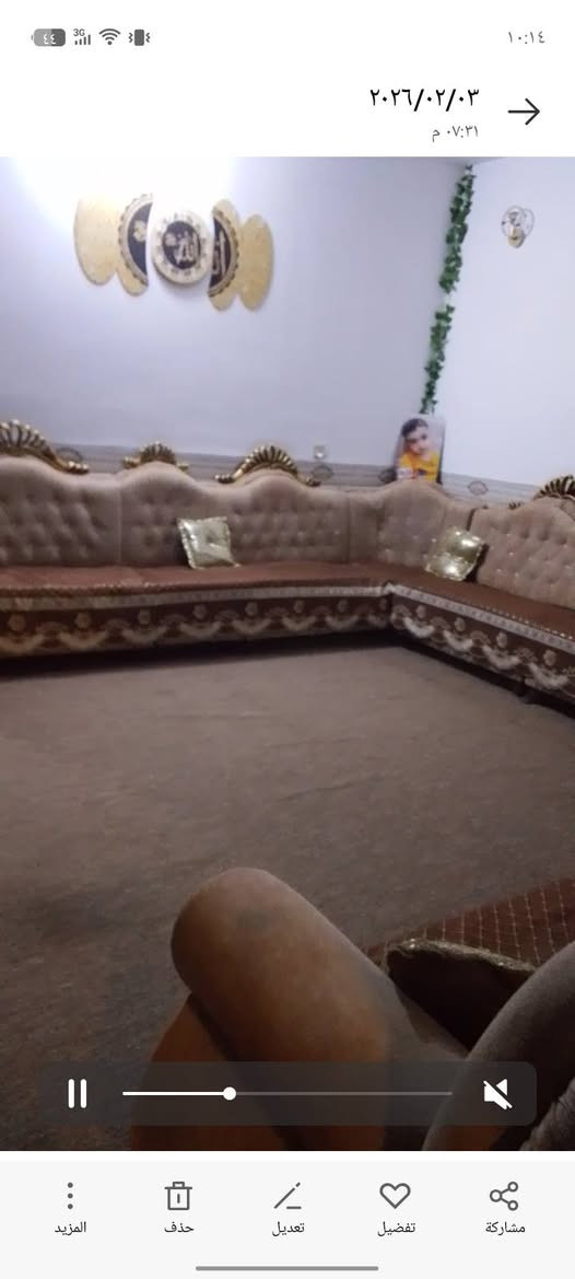 سلام عليكم بيت بحي العسكري قريب ع شارع مساحة 2010 بيت نظيف مستعجل ع بيعة اكثر الاستفسار ع هذة رقم ***********
