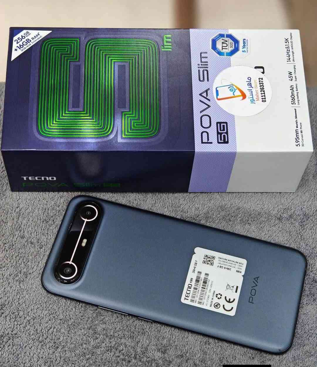 ‏تكنو بوفا سلم 5G النحيف ضد الكسر والماء
‏ذاكره 256 عشوائيه 16 معالج 6400 شاشه 144هيرتز بطاريه 5160 كامل ملحقات نضيف كلش سعره قفل 250 او مراوس
مكاني ناصريه مركز ناصرية, ذي قار


**إذا كنت صاحب هذا الإعلان وتريد حذفه لأي سبب، رجاءا أرسل رسالة إلى الدعم الفني**