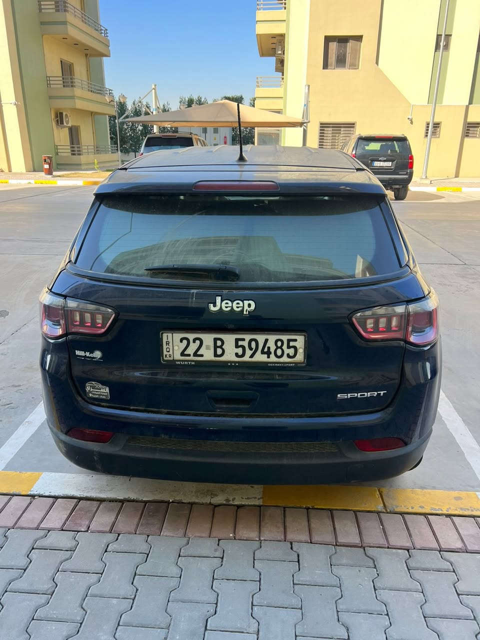 السلام عليكم جيب كومباس موديل 18سياره جاهزه من كولشي جديده بيه قبق جنطه او بيه شخط بلباب موضح بلصوره مكينه هسه مسوي كازكيت السعر 115 او بيه مجال قليل مكاني بغداد زيونه ***********
