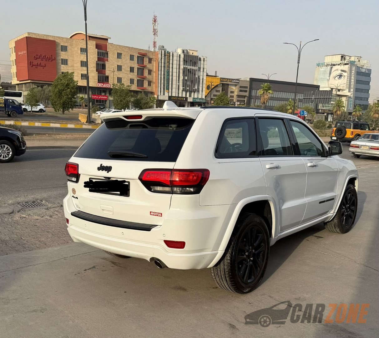 عربي/ کوردی
سليمانية
.
.
.

Jeep Grand Cherokee

السعر: 22,500 USD
الموديل: 2018
المسافة: 145,000 km
اللون: أبيض
الموقع: السليمانية، السليمانية
هاتف البائع: ***********
jeep Grand Cherokee 2018 V6
نحن على وشك الإطلاق قريباً! يمكنك الضغط على الرابط أدناه للتعرف علينا والتسجيل الآن للحصول على المزايا
www.car-zone.online/ar

----

Jeep Grand Cherokee
نرخ: 22,500 USD
مۆدێل: 2018
مەسافە: 145,000 km
ڕەنگ: سپی
شوێن: سلێمانی، سلێمانی
ژمارەی فرۆشیار: ***********
ئێمە بەم نزیکانە دەست پێ دەکەین! دەتوانیت لینکەکەی خوارەوە بکەیت بۆ ئەوەی بمانناسیت و ئێستا تۆمار بکیت بۆ بەدەستهێنانی سوودەکان

www.car-zone.online/ku
#carzone #كارزون #کارزۆن #iraq #cars
#Jeep #GrandCherokee
