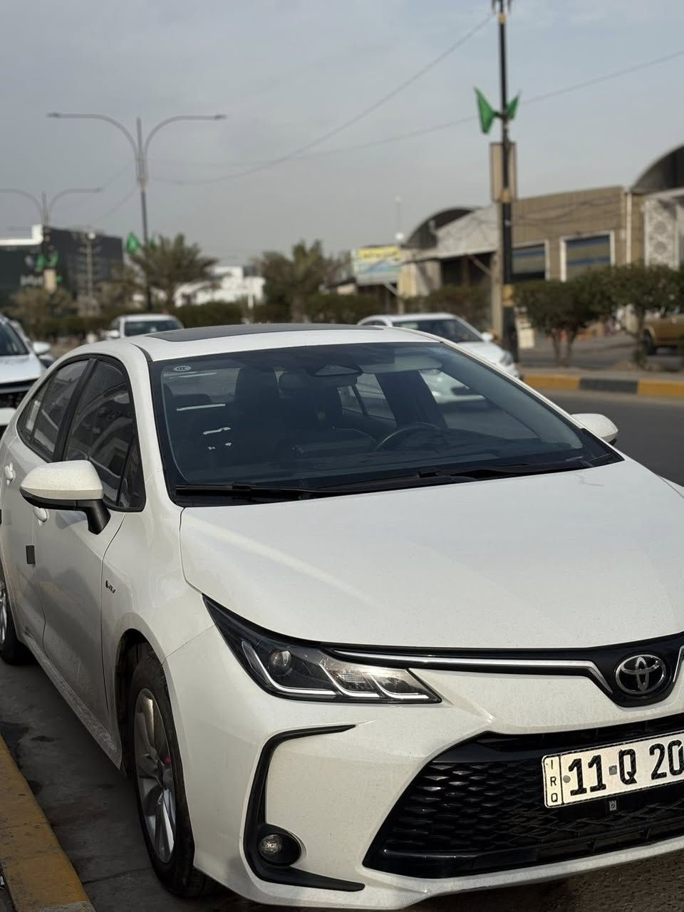 كورلا هايبرد 2025 
ماشيه 16 الف 
بصمتين 
سياره 1/1 
بيها بارد بجاملغ 
مكان السياره بغداد الجديده 
153$ 
***********
