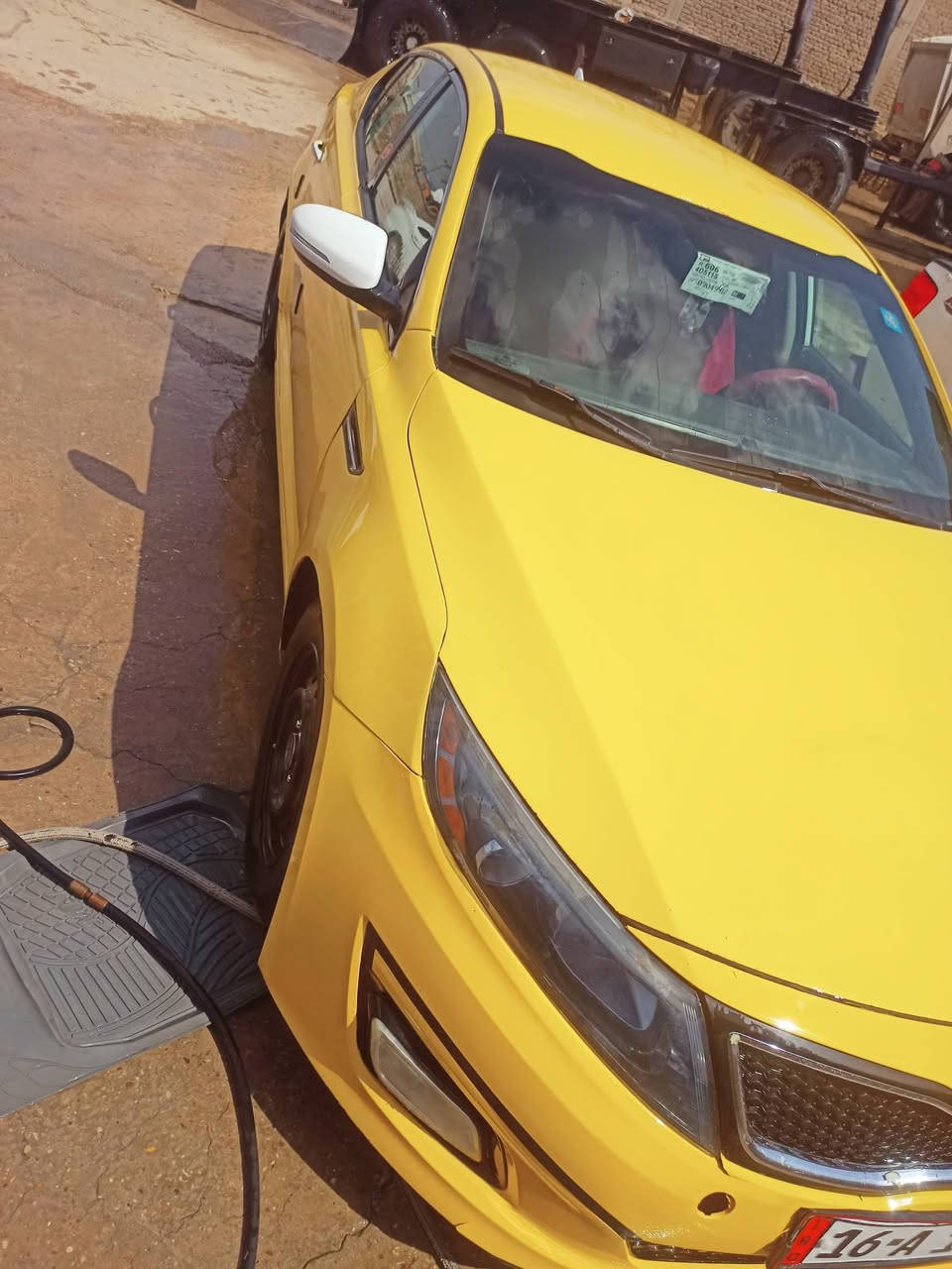 سلام عليكم
وبتمه موديل 2014 وارد مريكي حادثه جاملغ الخلفي مبدل بدون دواخل رقمه قادسيه بسمي مكان السياره قادسيه السعر92.    رقم ***********
