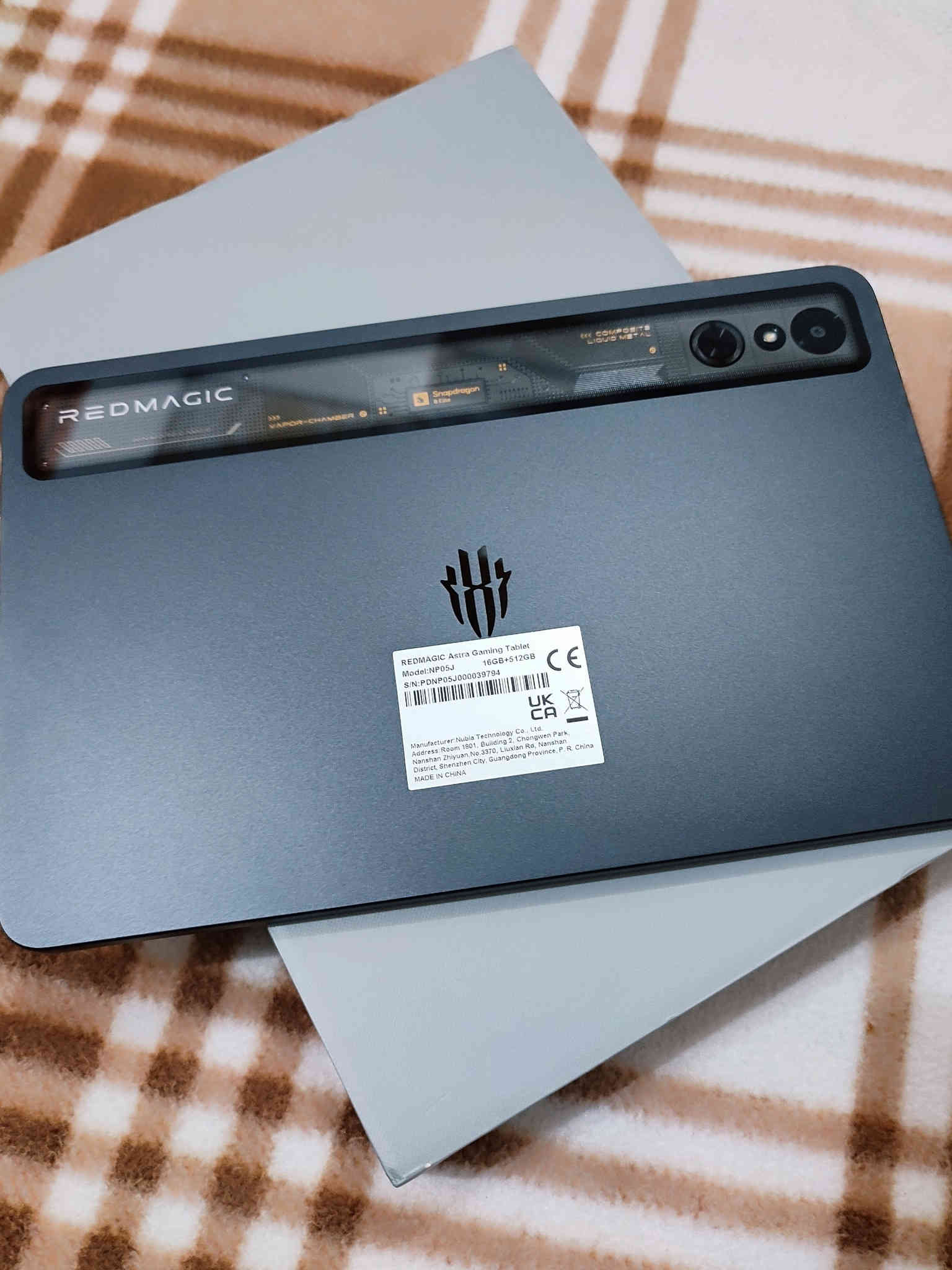 ايباد ريد ماجك استرااا الجديد2025
نسخه عالميه ذاكره 512 رام 16+12
جهاز اخو جديد مستخدم قليل كلش 
نظافته 100/100 غراض كامله 
مكفول من كلشي على الفحص 
تفاصيل جهاز معروفه جهاز وحش الالعاب 
بوبجي 120 فريم 💪
السعر 850 قفل 
مكاني نجف ***********
