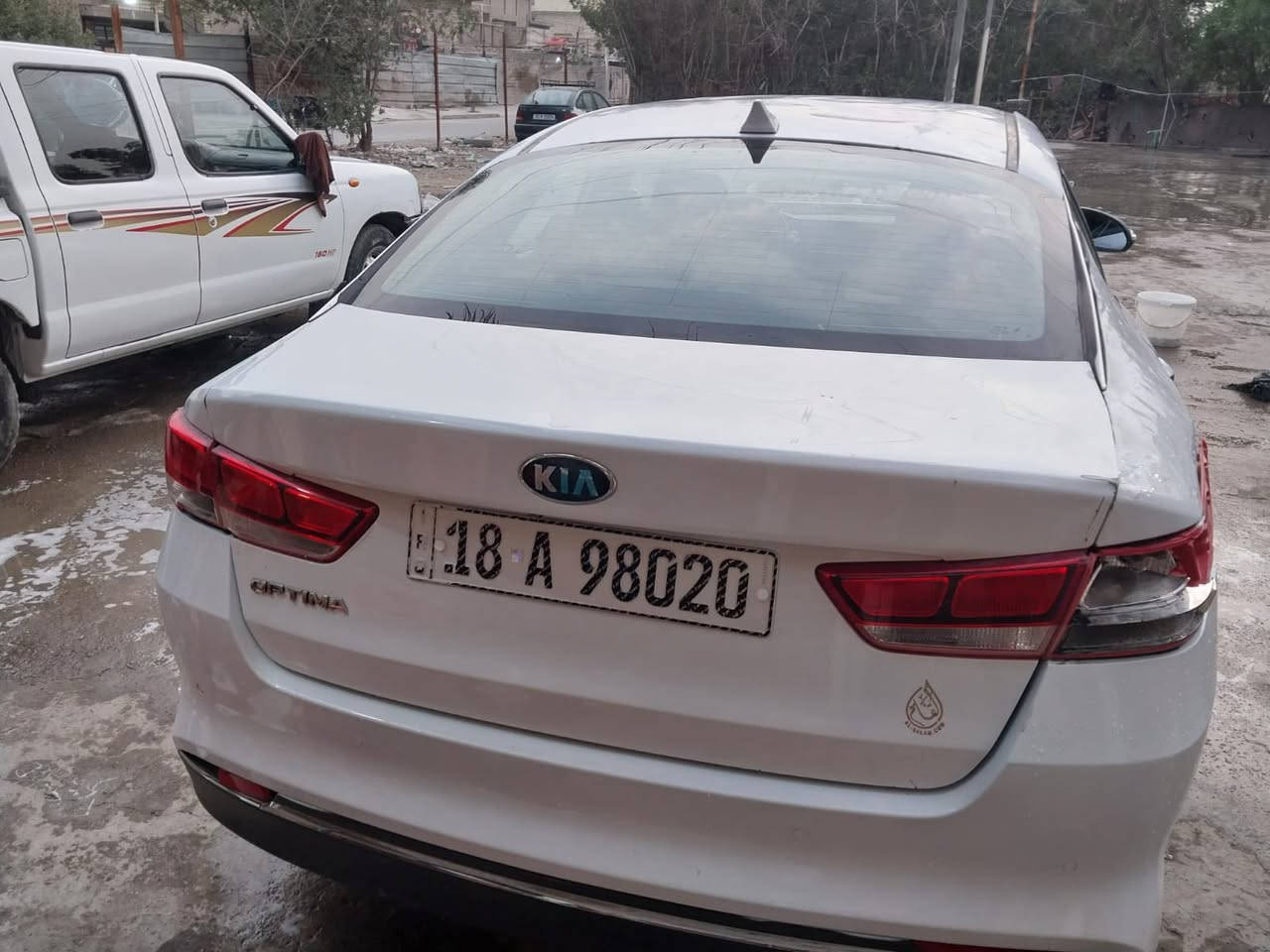 السلام عليكم 
اوبتما موديل 2018 وارد امريكي 
رقم بابل حادثها السابق جاملغ امامي جهة اليسرى معدل نفسة بدون معجون دواخل نضيفة السيارة بجمها كبس كير حدادية كله وضع الشركة ابيعها على وضعها 
مكان السيارة بغداد 
للاتصال ‭0771 342 2585
