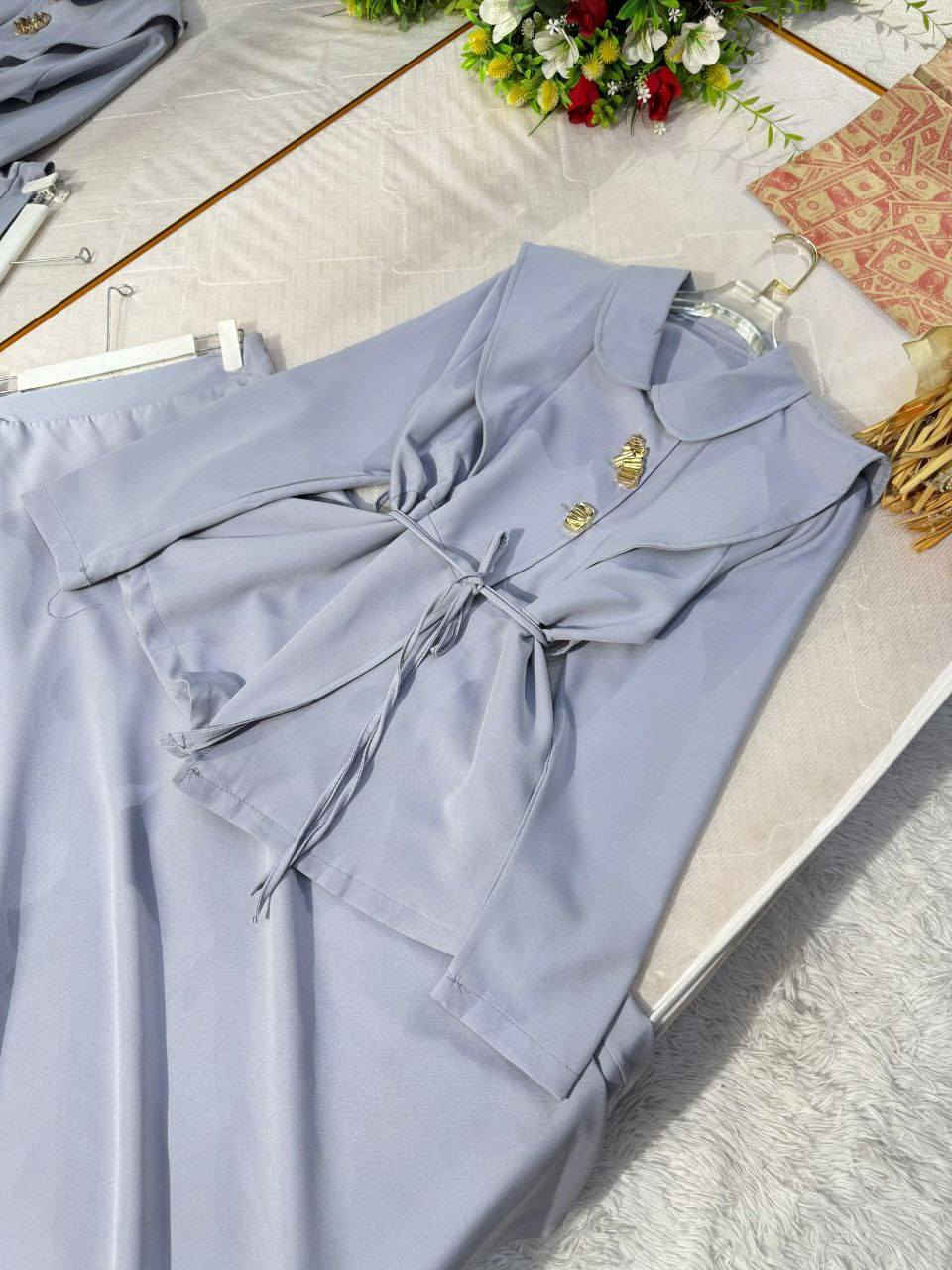 طقم قطعتين ستره مع تنوره💟
خامة دابل  ايطالي كوالتي جدا عالي 
قياس   38 40 42 44 46 48


**إذا كنت صاحب هذا الإعلان وتريد حذفه لأي سبب، رجاءا أرسل رسالة إلى الدعم الفني**