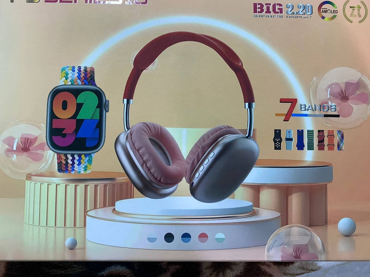 للبيع بكج مكون من سماعه
وساعه حديثه لمس تكدر تنزله عليها أي برامج
مكاني ناصريه مركز


**إذا كنت صاحب هذا الإعلان وتريد حذفه لأي سبب، رجاءا أرسل رسالة إلى الدعم الفني**