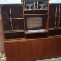 مكتبة • خشب عراقي • بها قفل