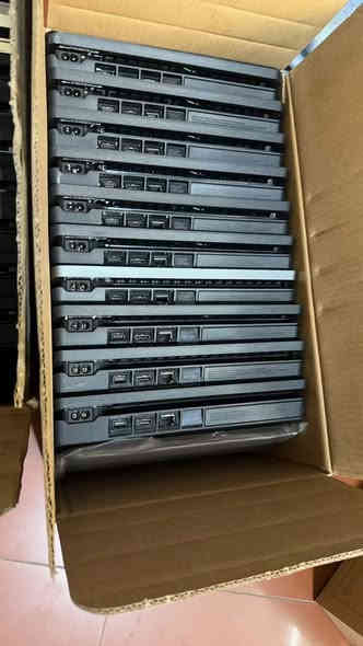 بلي 5 فات مستعمل 500 الف كامل ملحقات الاصليه

بلي ستيشن 4 فات اون لاين  سعره 180 الف 
بلي ستيشن 4 سلم اون لاين سعره 220 الف
بلي ستيشن 4 برو اون لاين سعره 270  الف 

بلي ستيشن 4 فات مهكر سعره 230 الف
بلي ستيشن 4 سلم مهكر سعره 260 الف
بلي ستيشن 4 برو مهكر سعره 320  الف
 
بلي 3 سلم سعره 130 الف 
بلي 2 سلم سعره 55 الف 
بلي 2 فات سعره 50 الف
اكس بوكس 360 سعره 130 الف

***********
توصيل موجود
