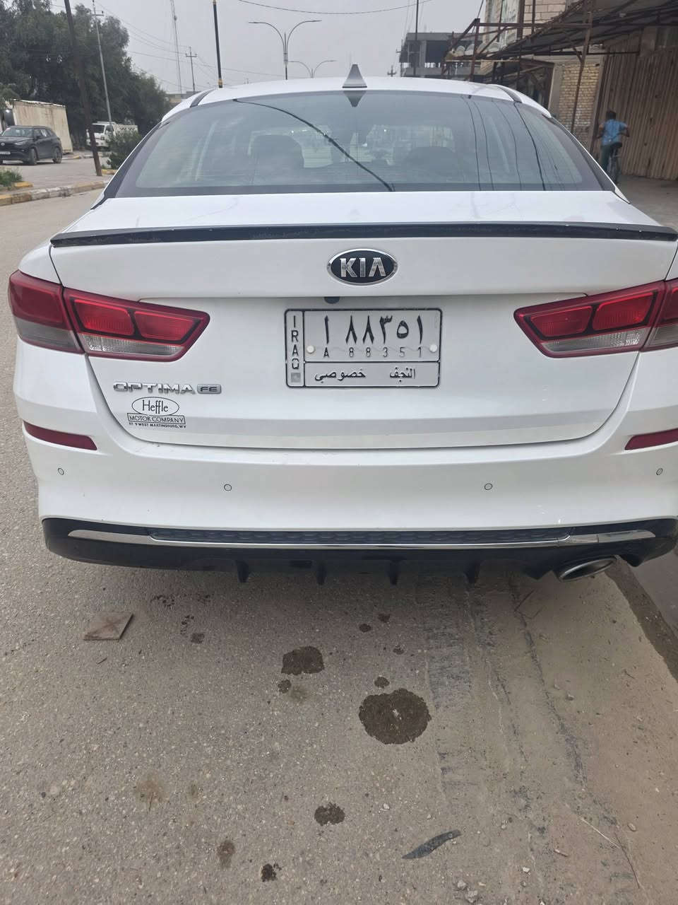 السلام عليكم للبيع كيا اوبتما مديل 20جاهزة للاخير بيهه قطعتين تبديل و٣ صبغ بدون ظرر داخلي شرط الفحص السياره كيرمحرك حداديه تبريد كله شرط رقم معوقين نجف ٤ اشهر وتصير حره تريد وكاله عامه تحويل بلخدمه السعر 135وبيهه مجال للطيبين للاستفسار ***********
