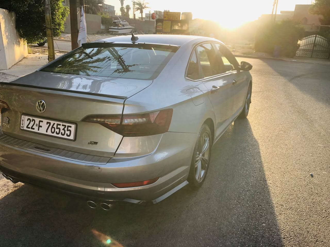 VW Jetta 2020 R Line
جيتا ٢٠٢٠ 
رقم اربيل 
مواصفات ار لاين 
بانوراما و بصمة
بصمة تشغيل و بصمة ابواب و صندوق
تشغيل عن بعد 
لايت لد و بك لايت 
كامرة خلفية و شاشة
تدعم ابل و اند رويد اوتو  
شاشة وسطية عرض عداد كيلو متر و درجة حرارة الدهن و الطقس و الخ
هيتر كشنات امامية 
هيتر ستيرن
هيتر  كشنات خلفية
هيتر مرآة جانب
كشنات جلد لونين 
مرآة وسطية عاكسة للضوء
دواخل و كڤر مرايات جانبية و شباك بيانو بلاك بلادي 
رادار النقطة العمياء (جانبي)
رادار امامي اوتو بريك مع تنبيه تصادم 
رادار خلفي اوتو بريك عند الحركة
محرك ١٤٠٠ توربو  مع سيرفس كامل بالشركة 
كير اتو ٨ نمر
نظام اوتو ستارت(اطفاء و تشغيل اثناء الوقوف و الحركة)
ثلاث انظمة للقيادة (Eco-
Normal- Sport)
تحكمات ستيرن مع اوامر صوتية 
ستيرن D رياضي
٤ نوافذ اوتو
كشاف امامي داينمك مع اتجاه الستيرن
ويل كب ١٧ ار لاين مع تخم تاير  
الاضافات( حاجب لايت امامي- لحية امامية- دفيوزر خلفي- سبويلر صندوق- سبويلر جامة خلفية) 
 السيارة سيرفس كامل دهن كير و نوزلات و بلكات وفلاتر  وتبريد ..
مكان السيارة بغداد حي الجامعه 
السعر 170 وبي مجال 
للعلم حادث السيارة خلفي وبدون قطرة صبغ 

0771 611 3306‬
