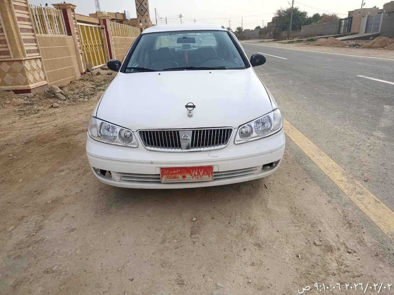 سلام عليكم
سني صدامي 2002 مصبوغه عام من اصفر الى ابيض عليها غرامه ماليه 600 وهيئه 470 على مشتري سعر 44 ورقه بيه مجال 
***********
