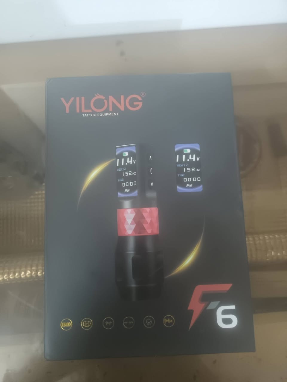 جهاز وشم لاسلكي YILONG F6، محرك بدون قلب، بطارية 2000 مللي أمبير، شاشة لد


**إذا كنت صاحب هذا الإعلان وتريد حذفه لأي سبب، رجاءا أرسل رسالة إلى الدعم الفني**