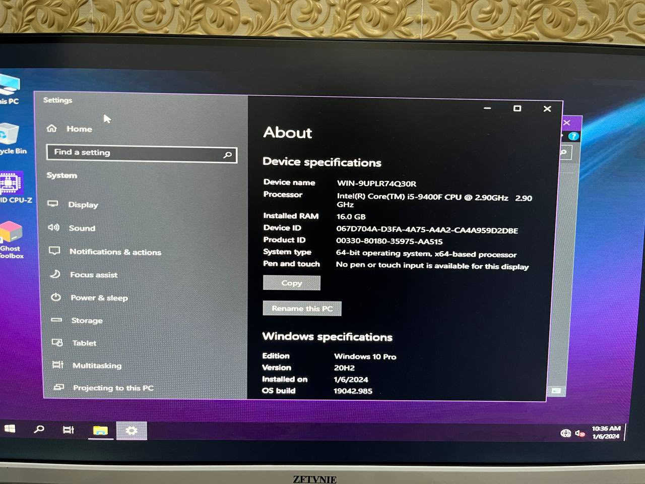 حاسبه مواصفات بالصورة بدون كرت شاشه
وبدون شاشه فقط كيس 
كور اي5 جيل9
رام 8 كيكا 
هارد ٥١٢
السعر ٣٢٥ الف


**إذا كنت صاحب هذا الإعلان وتريد حذفه لأي سبب، رجاءا أرسل رسالة إلى الدعم الفني**