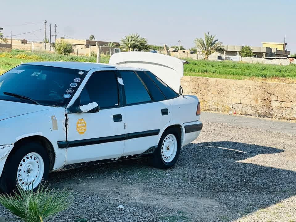 ‏موديل 93 سيارة جديدة ماعايزها  كل شيء كلها شغالة تايرات جد صارلها  شهر شديتهن  سعرها 14 ورقة وبيها مجال الطيبين  الرقم كركوك صاحبها ما اندل له وسنوي موجودة عندي صاحبها  وموجود بكركوك  الستفسار ‭***********‬
