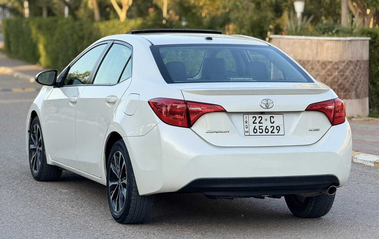 سلام عليكم
كورلا موديل 2019
الفئه XSE  1/1 فول الفول 
سلايد 
بصمه
كشنات جلد 
كشنات تدفئه
اشاير بالمري
لدات نهارية امامية
لايتات زينون
اوتو هولد 
رادار امامي 
 تحديد مسار
شاشة كبيرة
كاميرا خلفية دوارة 
شاشه لمس 
تحكمات ستيرن
مثبت سرعة
شفت ستيرن
رقم اربيل جديد
ظرر بويند فقط صبغ
شرط تحويل وغرامه
مكان ديالى /خانقين
سعر 154
استفسار ***********
