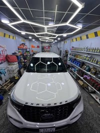 فورد اكسبلورر 2023 زقم بغداد فئك stline ضربتها موضحه بالصور بدون صبغ ف...