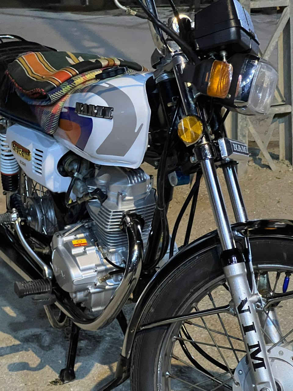 دراجه مكفوله كفاله عامه ما بيها اي نقص ..اوراق سكنر 
السعر 700 وبيها مجال
كربلاء 
***********
متواجد خط فقط
