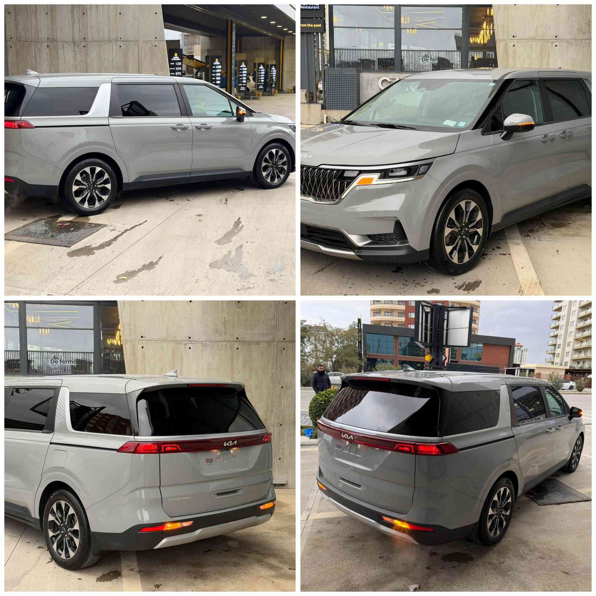 كيا كارنفال MPV EX 2024
ستة سلندر مكينة 3.5 مرغوب
السيارة فول فول مواصفات
سبعة راكب درجة اولى
الباب كل الابواب جك بصمة
كل الجامات بيها بردة
كل الكشنات بيها مكان شحن 
لايت الامامي و الخلفي بيها led ليت ئوتو 
بصمة شغالة 
بريك ئوتو رادار على خط الشارع
بيها خمس كامرات
شاشة ئلكتروني 
والشاشة لمس
كوشن جلد
كوشن هيتر
كوشن كهرباء
ئوتو هولد
بيها درايف مود 
اكو بعد اهواي مواصفات 
السيارة ماشية بس 22 مايل 
بيها رقم كاتي تترقم محافضات شمالية لمتد شهرين
بس البنيد صبغ
بدون داخل
ئيرباك بس الستيرن طاك متغير اب بلادي 
السعر 277
 للاتصل لغة عربية *********** 
واتساب مكان السيارة سليمانية
*********** السليمانية, العراق
