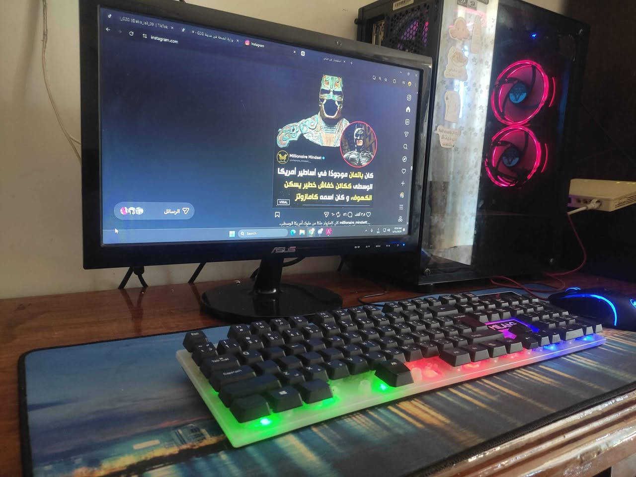 i3-10100F
GTX 1650 GDDR6
16GB RAM
M.2 1TB + HDD 500GB
FSP 550W
شاشة ASUS 19" 60Hz بغداد, العراق


**إذا كنت صاحب هذا الإعلان وتريد حذفه لأي سبب، رجاءا أرسل رسالة إلى الدعم الفني**