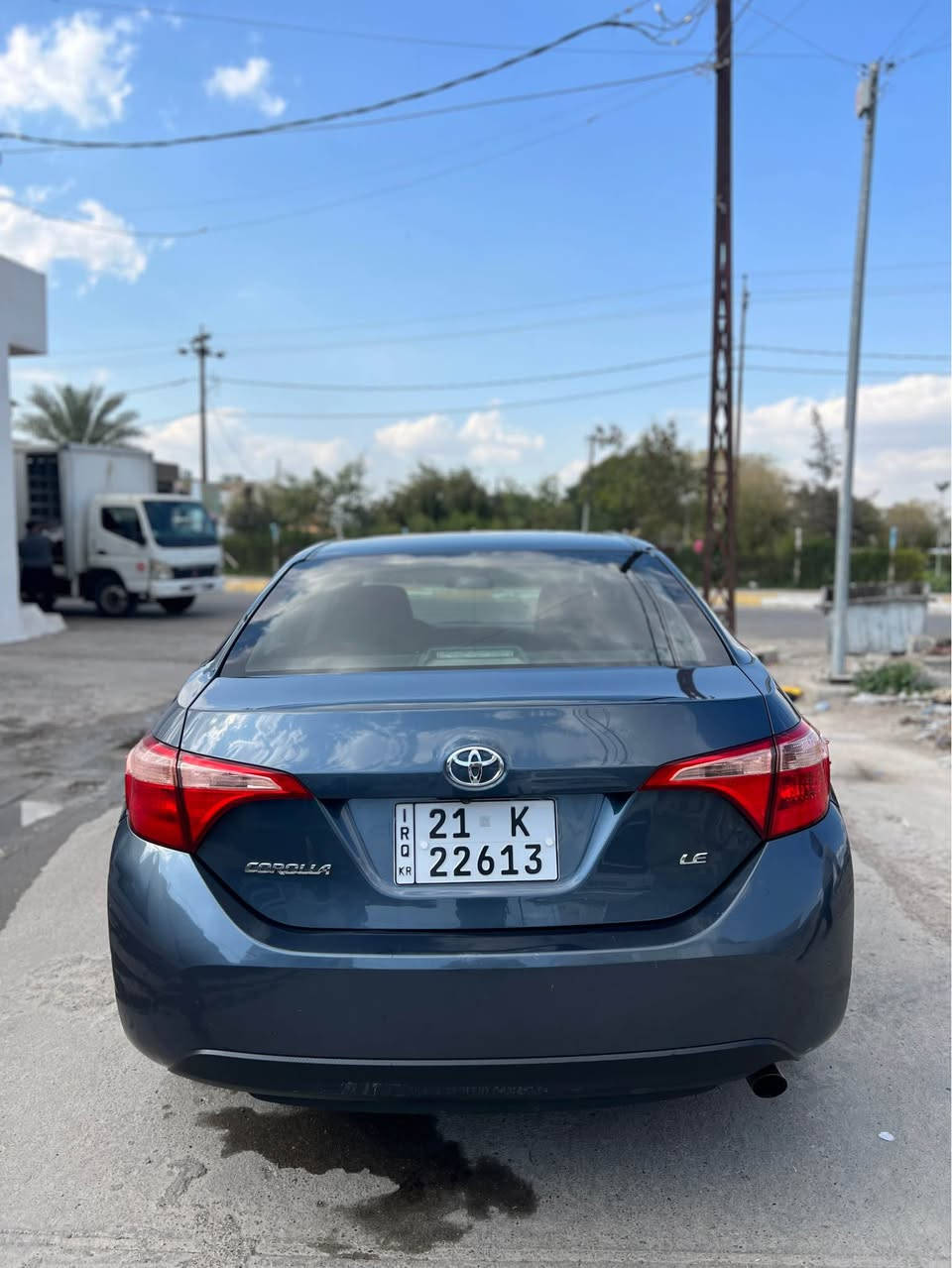 سلام عليكم كورلا موديل 2017 بيه بونيد وجاملغ السايق بدون دواخل بدون يرباكات مواصات LE تحكامات استيرن رادار حجر صالنصه موجود اربع تايرات جديد كير محرك بدون عيب رقم سنويه كله جديد لغاية 2030 رقم اسليمانيه سياره جاهزه تبريد تدفئه كله شغال صدر امامي خلفي كله جديد
مكاني داخل كركوك شرط ال تحويل 
رقم موبايل ***********
سعر 134 كركوك, العراق
