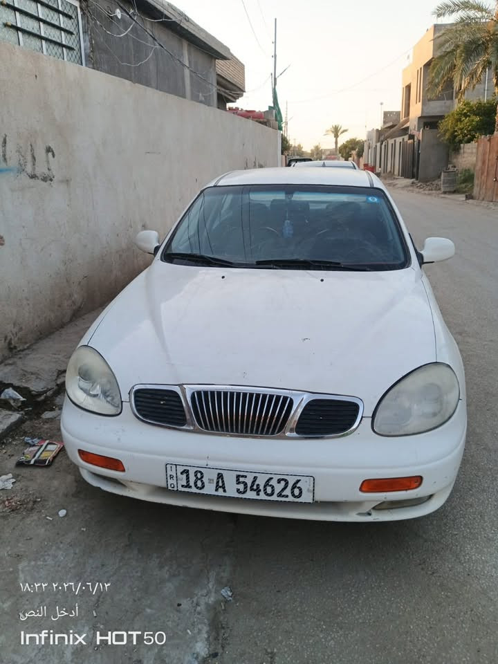 سلام عليكم للبيع دايو لگنزه موديل 2000 رقم بابل انكليزي تحويل مباشر ***********
