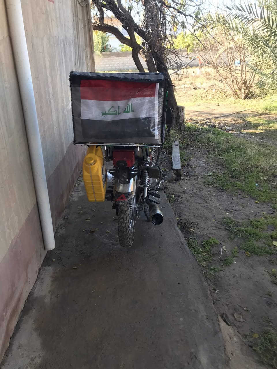 اسلام عليكم شباب دراجه تايكر كلشي ما بيها بس بيها تبخير العنوان صلاح الدين تكريت السعر350وبيها مجال  ***********واتساب  مديلها 2020هاذا تيب بس شاد المسجل بيها
