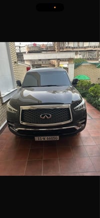 نيسان انفنتي QX80 خليجي وكالة سردار  موديل 2019  محرك 5.6 لتر المرغوب ...
