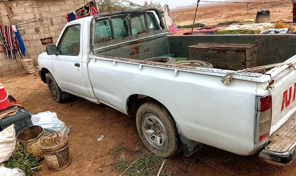 يالله سلام عليكم نيسان شبوط موديل 2002كير محرك اكسن شاصي خير من الله لا تنقيص ولا تبخير رقم انبار اصفر تحويل مباشر
 مناسبه الشراي بيع مستعجل غير متواجد عل فيسبوك رقم صاحب السياره***********
