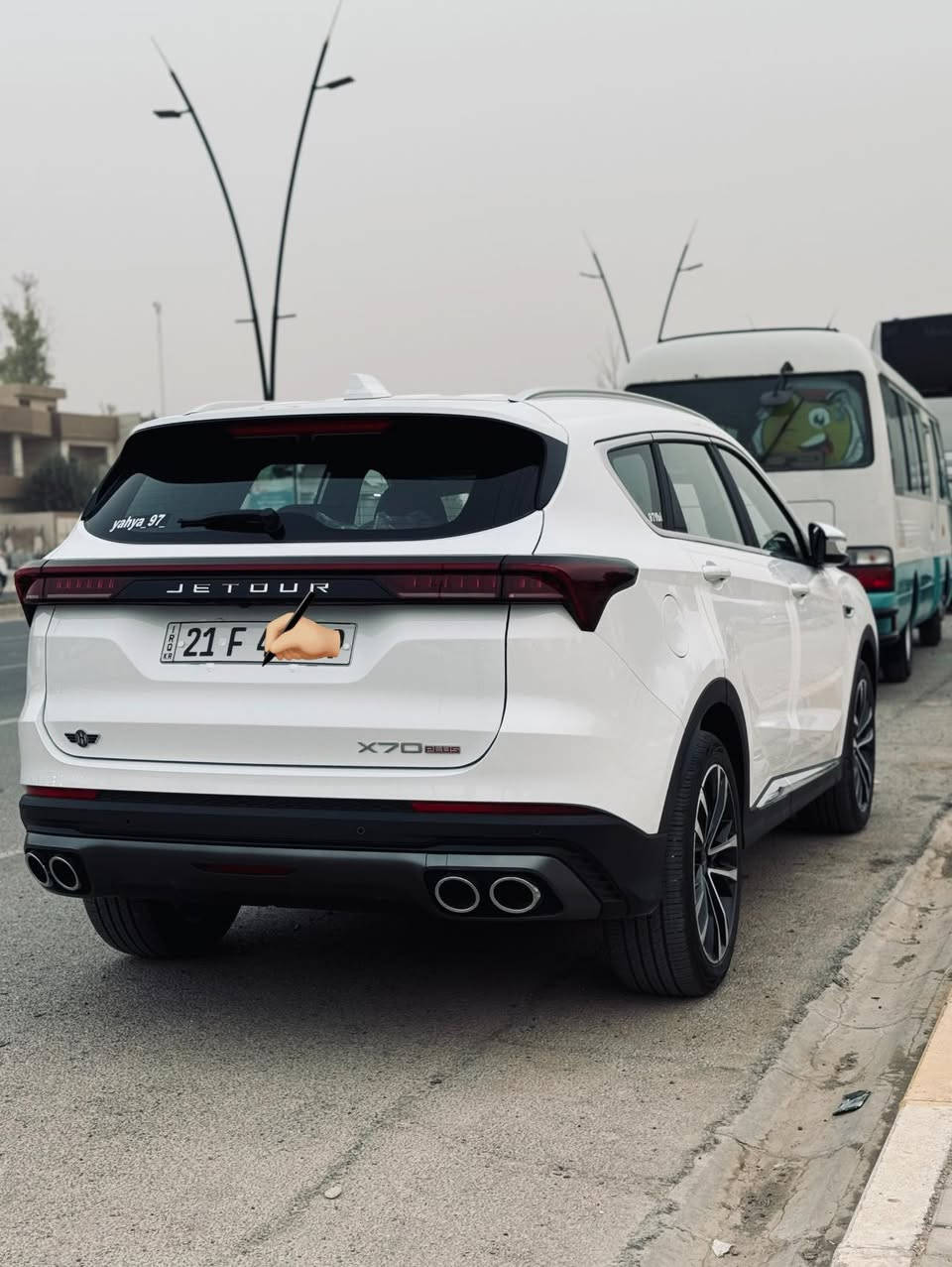 السلام عليكم جيتور X70_plus 2025
السيارة على وضع الشركة مكفولة من كلشي 
وعليها ضمان شركة هارلم 10سنوات 
تجي بمحرك 1.5تيربو دوش المرغوب
مواصفات الx70بلاس معروفة تكدر تشوفها بل يوتيوب 
السيارة ماشية شي بصيط اخت الزيرو فقط 9الف 
ومغير زيت مرتين قبل الموعد حفاضا عل سيارة 
مكان السيارة كركوك تحويل ثاني يوم حاظر 
سعر المطلوب 190$ وبيها مجال بصيط للشراي 
السيارة مرقم كامل جديد السليمانية 
وبيها بطاقة بانزين 
الشراي يتواصل عل ***********
