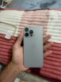 ايفون 15بروماكس  ذاكره 256 بطاريه 82ممتازه  شاشه وبطاريه مبدل  مكاني ب...