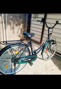 بايسكل بطه موشم اخضر حجم 26 جديد ما مستخدم السعر 140 و بي مجال بسيط ال...