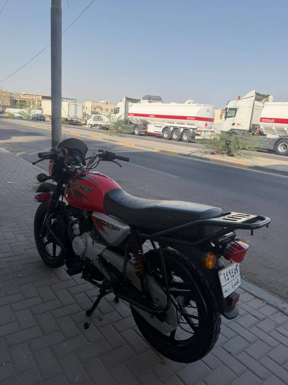السلام عليكم ..بوكسر فحل للبيع مديل 2021 نظيفه جدا رقم بصره بأسمي  استخدام شخصي فقط وكلش  قليل.. ماشيه 24الف اخت الزيرو واكفلك الكيلو متر..  كلشي بيها بلادي وما ناقصها اي شي ..دراجه جنت ضامها لان عندي سياره كهربائيات ومكينه وكلشي بيها كفاله.. دراجه خير من الله بيها بس (الباتري) مايشتغل لان واكفه وباتريها من سنه 2021 

اتصل وانه بخدمتك لان مامتواجد عالفيس


**إذا كنت صاحب هذا الإعلان وتريد حذفه لأي سبب، رجاءا أرسل رسالة إلى الدعم الفني**