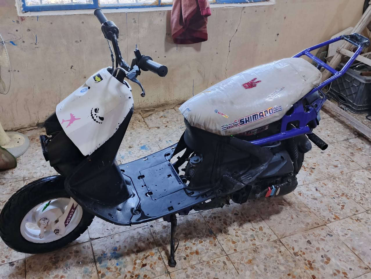 دراجه فراشه محرك ماكس ياباني شلعه ومعدل تاكل كاع لاتبخير ولا تنقيص دراجه دكة هندر مكينه ناعمه سعر300 بيها مجال مكان بصره حي الاصدقاء ***********‬‏
