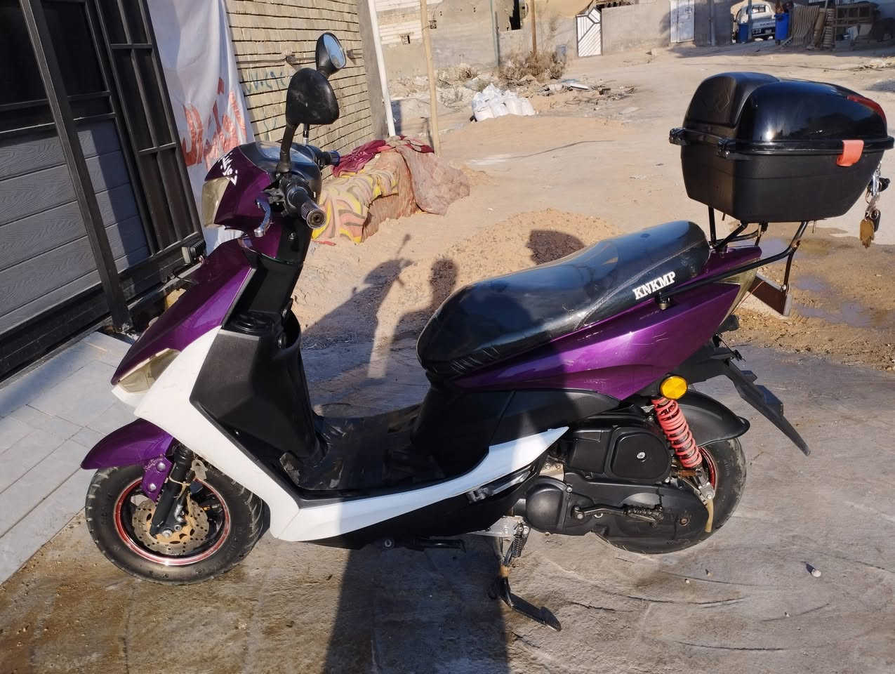 🏍️ دراجه FS موديل 2022 للبيع 🏍️
​السلام عليكم.. دراجة FS موديل 22 نظيفة وجاهزة، مو نقصها أي شي وشغل واطلع.الكهربائيات: كلها شغالة (سلف، هندر، لايتات). (السعر 700 وبيها مجال ) مكاني كربلاء الحسينيه 
الاستفسار اكثر  اتصل على هاذه رقم ‏‪***********‬‏..تحياتي للجميع
