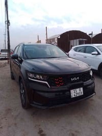 سورنتو رقم بغداد  وارد امريكا موديل ٢٠٢٢ مكينه ٢٥٠٠ تنفس طبيعي حادثه ن...