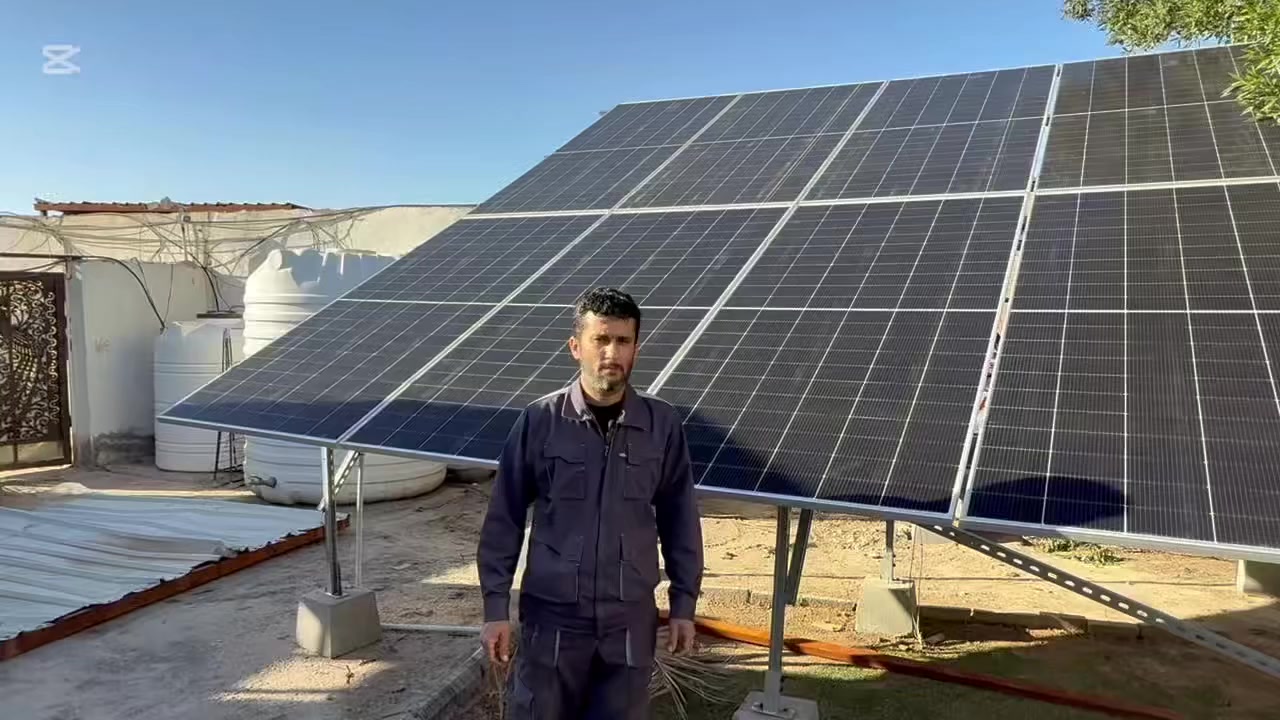 🔴 شركة سكاي SKY للطاقة الشمسية وكاميرات المراقبة 🔴
تعبت من ضيم المولدة وانقطاع الكهرباء؟
الحل عدنا وبسعر وجودة ما تنكسر!
⚡ منظومة طاقة شمسية متكاملة

📆 تم تنصيب منظومة الطاقة الشمسية في محافظة بغداد
بتاريخ: 2026/02/16

✅ 20 أمبير نهاري
✅ 30 أمبير ليلي
🔹 تتكون المنظومة من:
☀️ 10 ألواح شمسية نوع Longi                                                       بقدرة 615 واط
 الحديثة – أداء عالي وعمر أطول
🔋 بطارية ليثيوم JHPV بحجم 16 كيلو واط عدد 2
تشغيل ثابت واطمئنان تام
🔌 إنفيرتر power zone بحجم 6 كيلو واط
قوة، أمان، وكفاءة عالية
🛠️ تنصيب احترافي بحديد نوع ميكانو
شد براغي من أجود الأنواع لضمان الثبات والمتانة
📍 العنوان:
محافظة صلاح الدين – قضاء طوز خورماتو
الشارع العام – مجاور مصرف الرشيد
📞 للاستفسار والحجز:
***********
📌 بإدارة: حسن
🔥 شنو منتظر؟ اتصل الآن
وخَلّص نفسك نهائيًا من ضيم المولدة
وابدأ بعالم الراحة والطاقة النظيفة ويا SKY 🌞⚡
