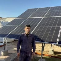 طاقة شمسية متكاملة • 10 ألواح Longi 615 واط • قضاء طوز خورماتو